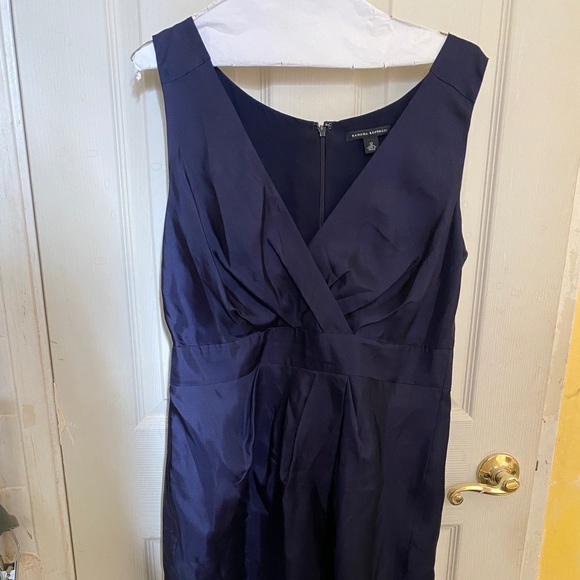 Banana Republic Dresses & Skirts - Banana Republic Navy Blue Silk Dress women’s Size 12